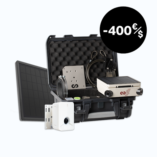 Total Monitoring Pack Tikee 4 (+ Panneau solaire)