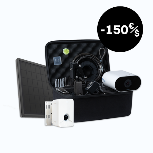 Total Monitoring Pack Tikee mini+ (+ Panneau solaire)